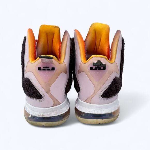 Nike LeBron 9 King of LA Basketball Shoes Regal Pink Mens Size 10.5 Mid High Top - Picture 6 of 10
